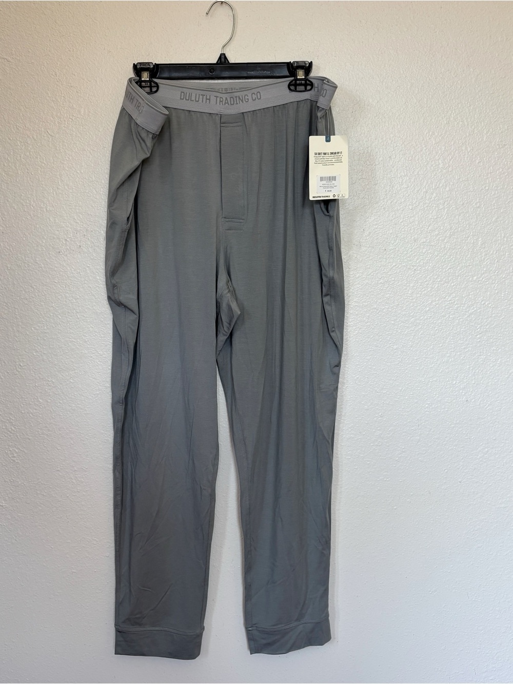 Duluth Trading Co Solid Grey Men’s Dang Soft Lounge Pants